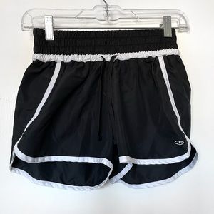 Champion black running shorts
